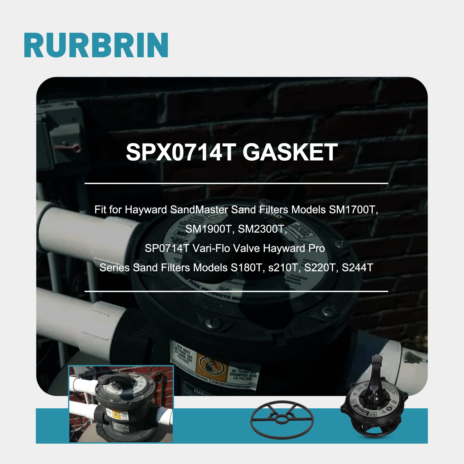 Amazon.com: RURBRIN SPX0714T Spider Gasket & SPX0714L Cover O-Ring